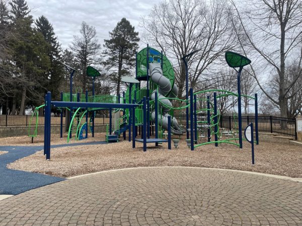 Adler Memorial Park is located right next to the Adler Middle School and pool. 