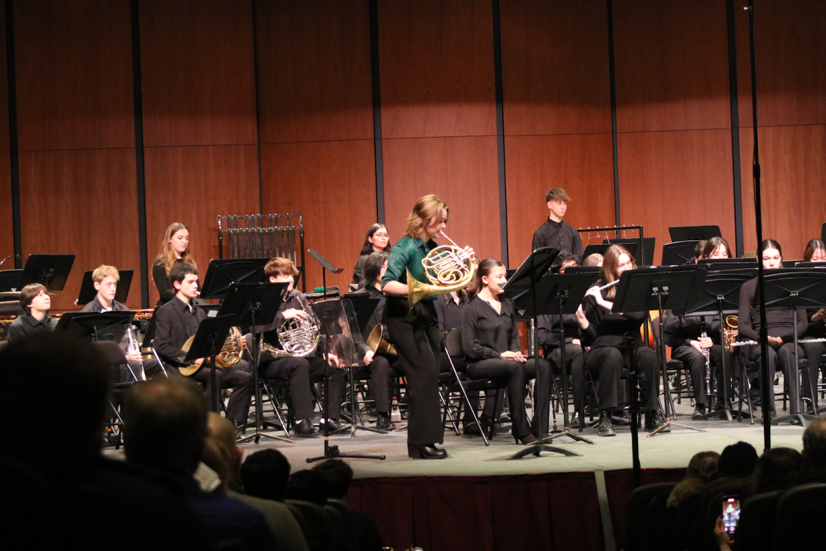 The LHS Band Puts On A Show At the Winter Concert